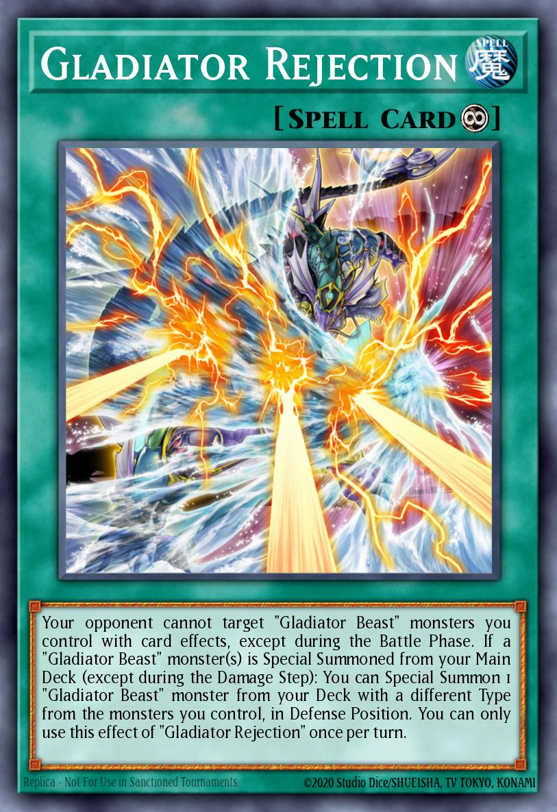 Gladiator Rejection MP20-EN186 – 2020 Tin of Lost Memories Mega Pack