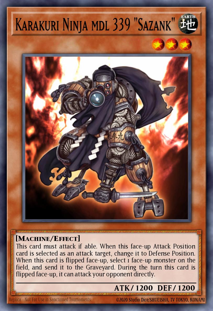 Karakuri Ninja mdl 339 "Sazank" STBL-EN022 – Starstrike Blast