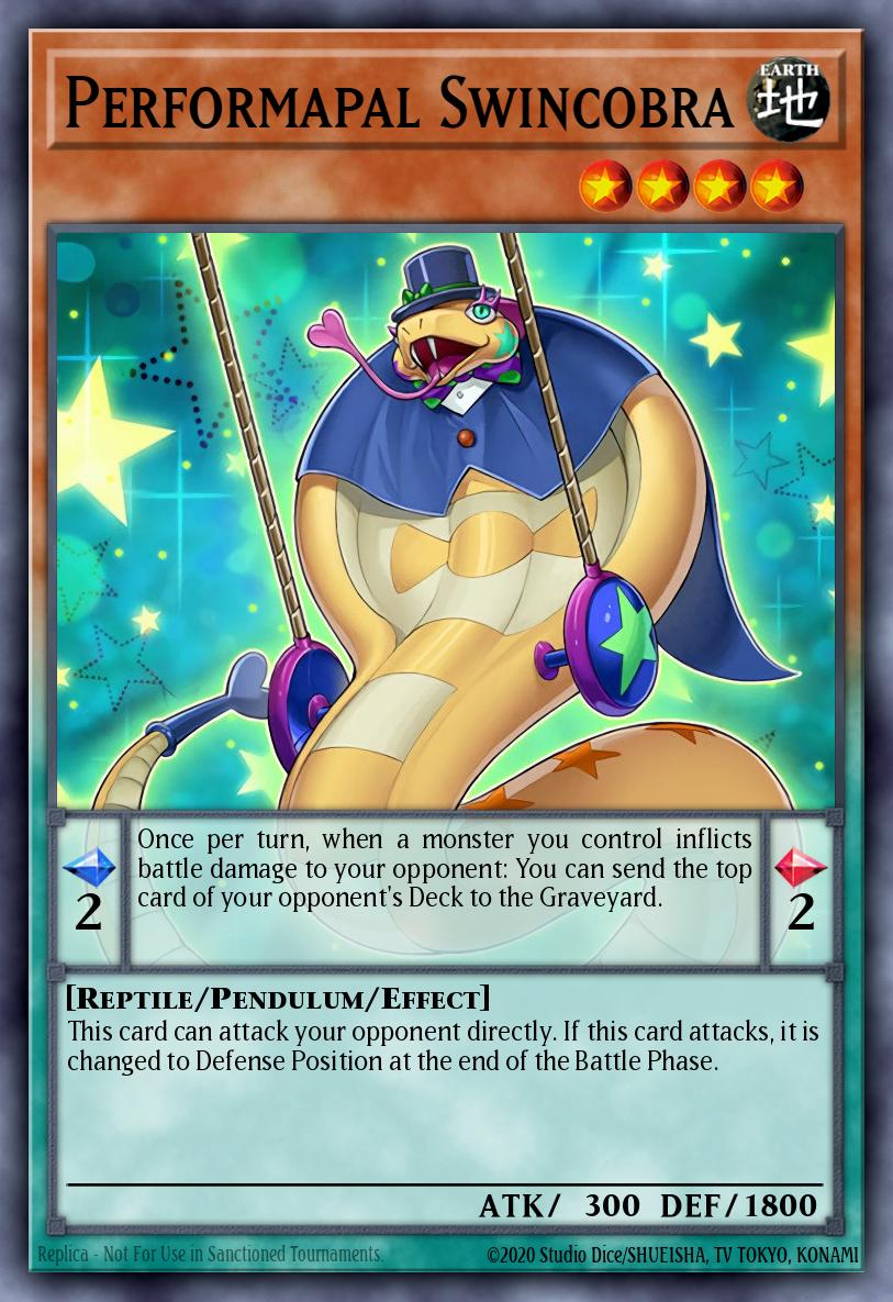 Performapal Swincobra YS16-EN003 – Starter Deck: Yuya