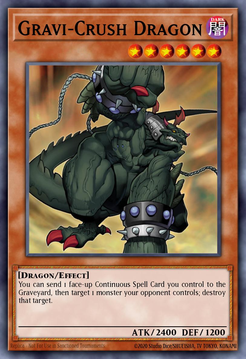 Gravi-Crush Dragon FOTB-EN030 – Force of the Breaker
