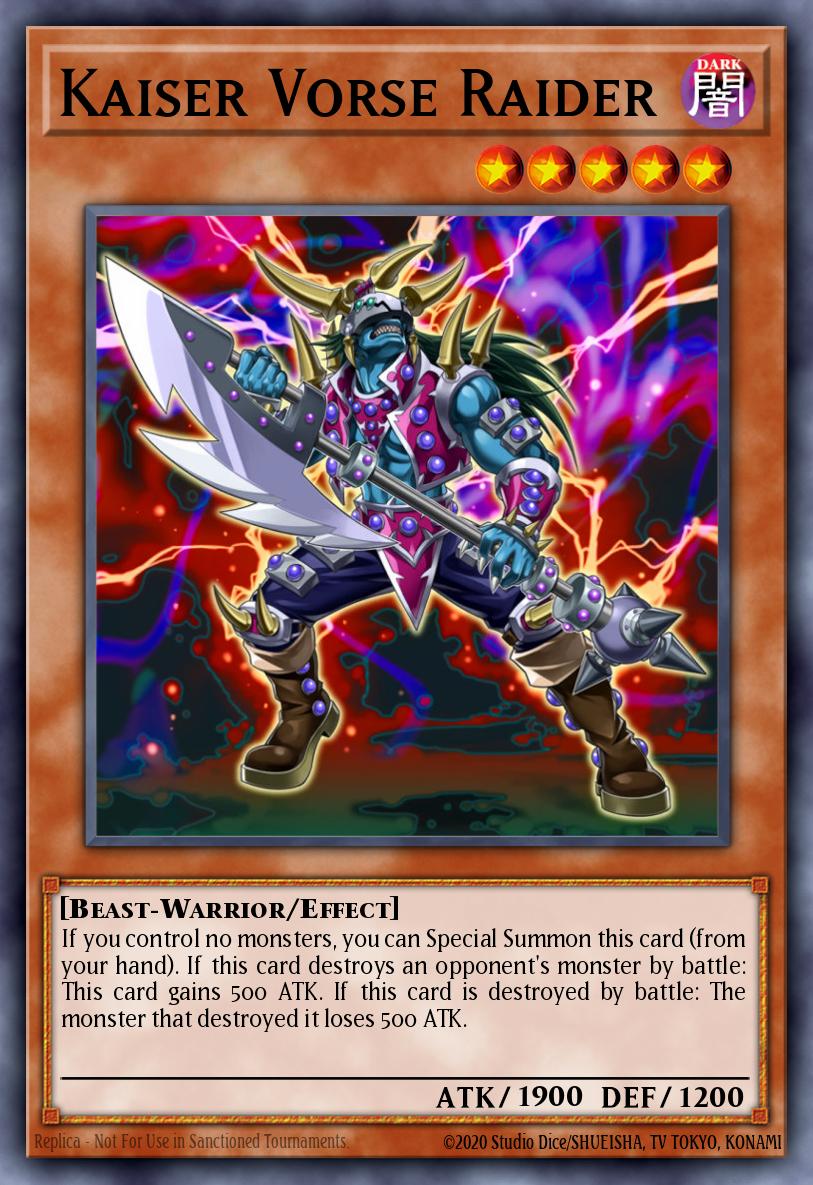 Kaiser Vorse Raider MVP1-ENS02 – Yu-Gi-Oh! The Dark Side of Dimensions Movie Pack Secret Edition