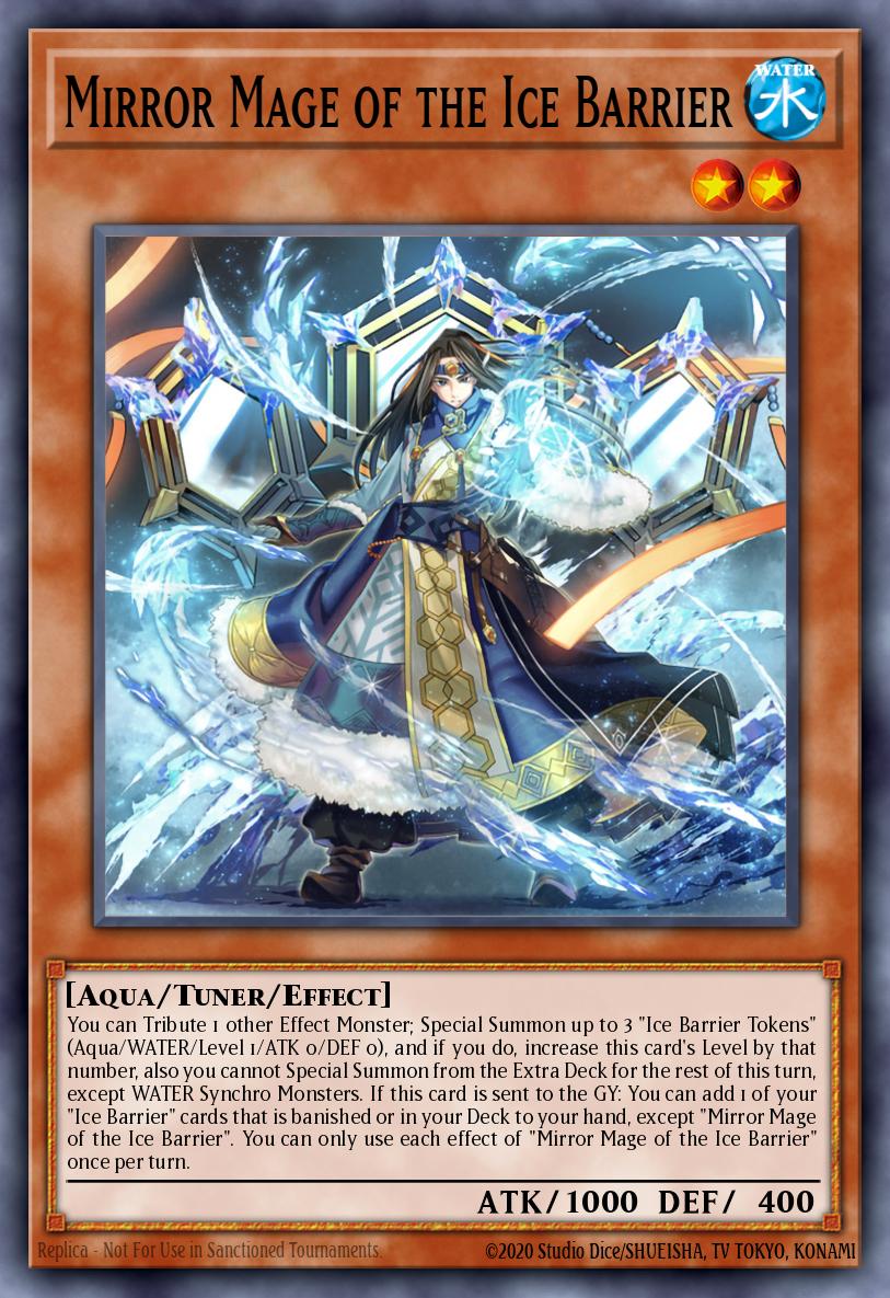 Mirror Mage of the Ice Barrier BLTR-EN007 – Battles of Legend: Terminal Revenge