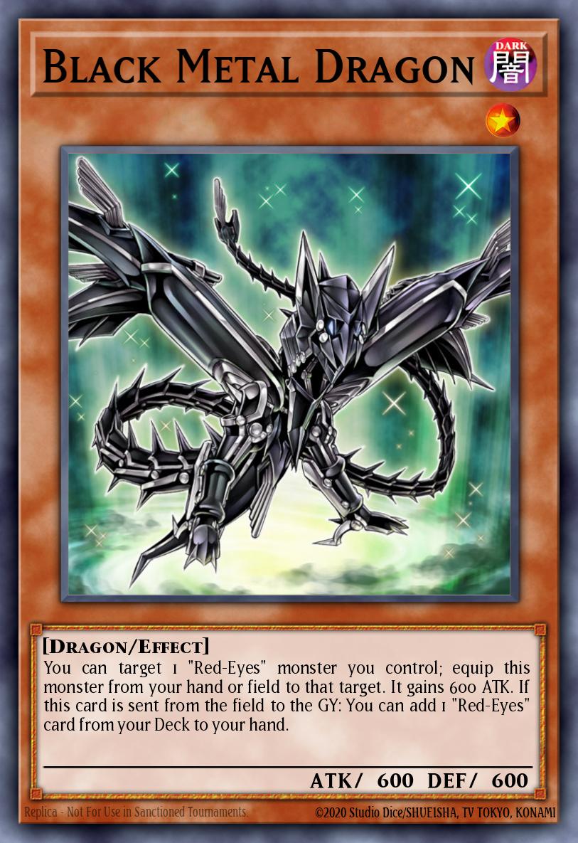 Black Metal Dragon RA04-EN016 – Quarter Century Stampede