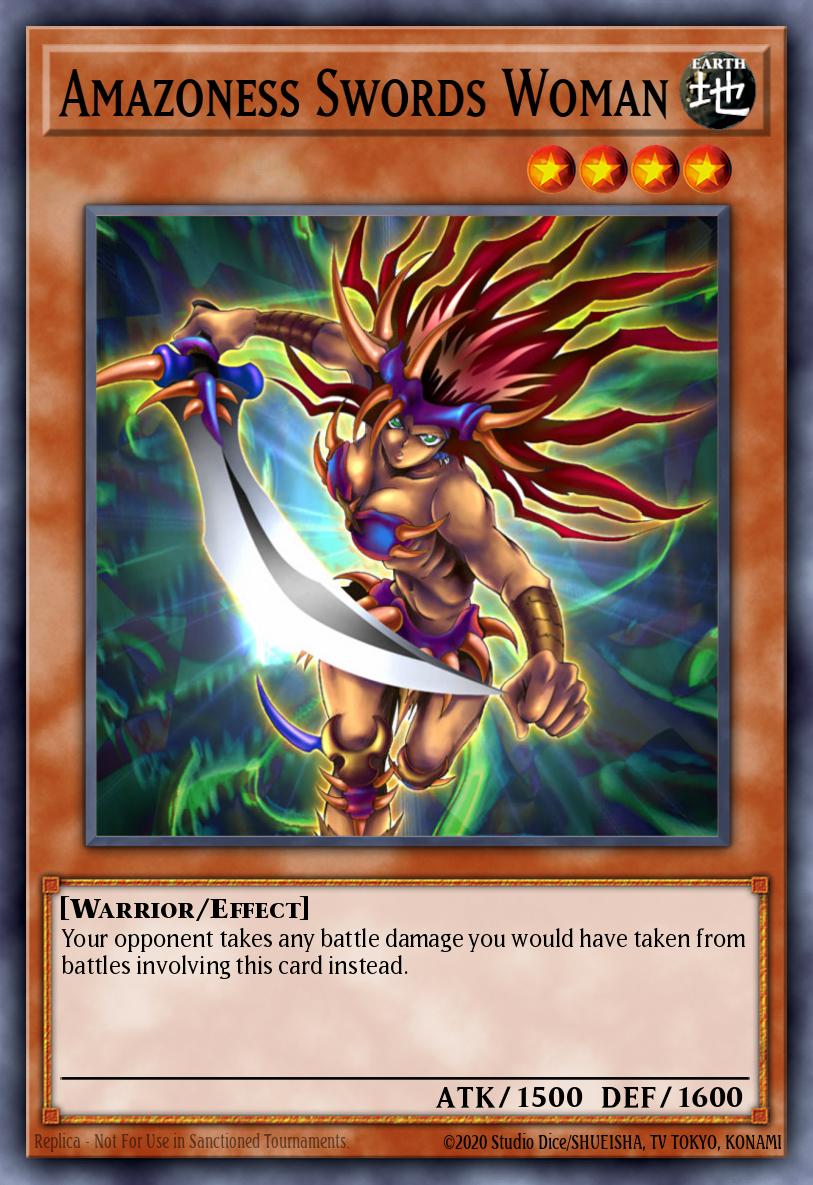 Amazoness Swords Woman LEDU-EN013 – Legendary Duelists