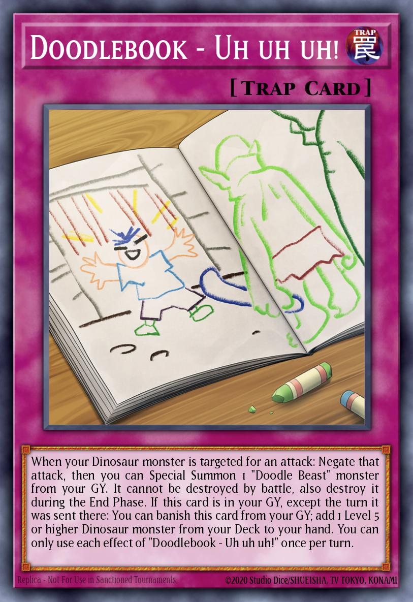 Doodlebook - Uh uh uh! BLCR-EN034 – Battles of Legend: Crystal Revenge