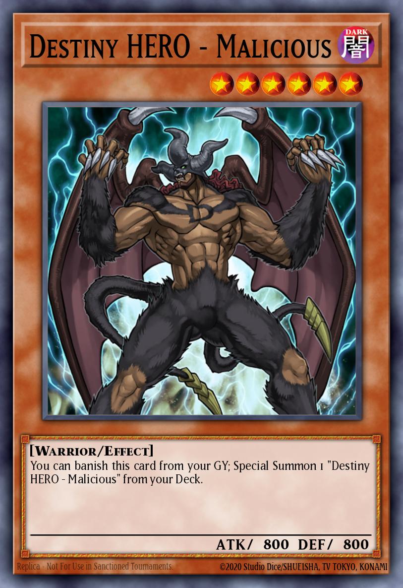 Destiny HERO - Malicious LCGX-EN132 – Legendary Collection 2: The Duel Academy Years Mega Pack
