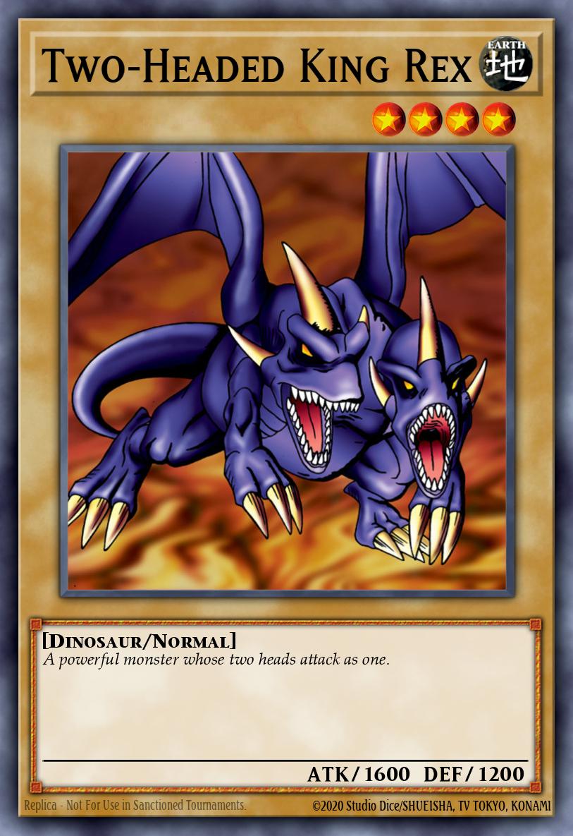 Two-Headed King Rex SBTK-ENSP1 – Speed Duel: Trials of the Kingdom Sneak Peek participation cards