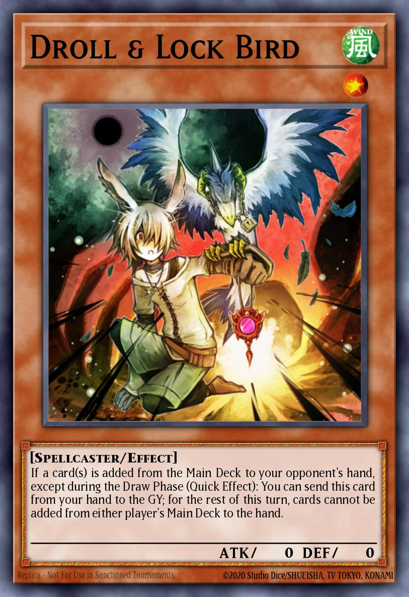 Droll & Lock Bird LAVD-ENS02 – Legendary Arc-V Decks