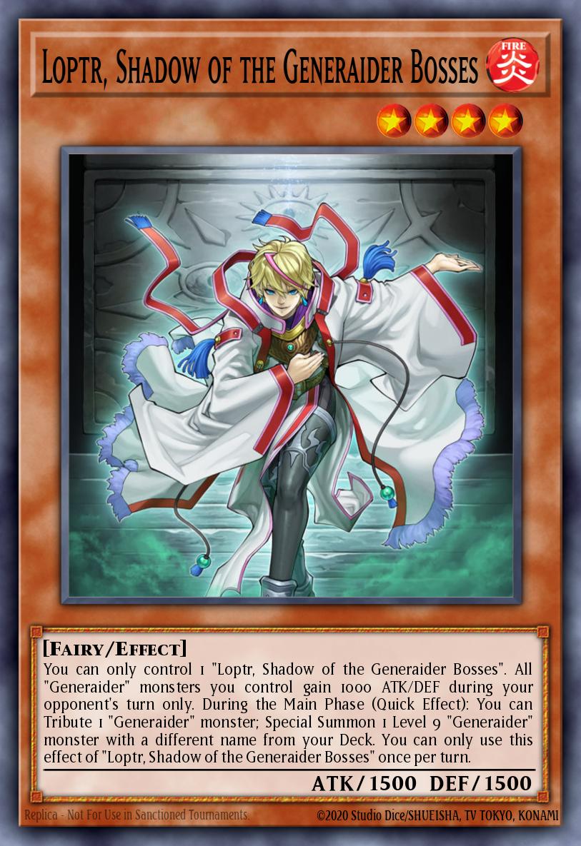Loptr, Shadow of the Generaider Bosses RA05-EN016 – Rarity Collection 5