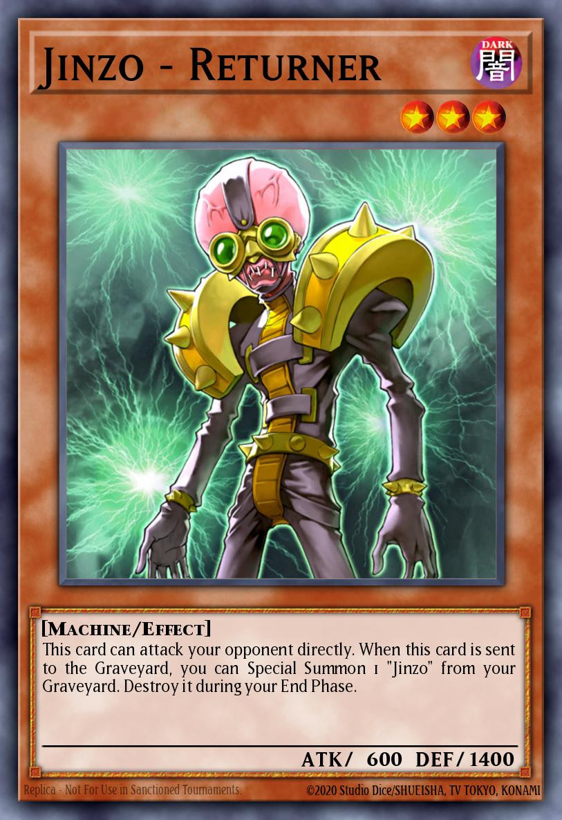 Jinzo - Returner SBC1-ENE03 – Speed Duel: Streets of Battle City