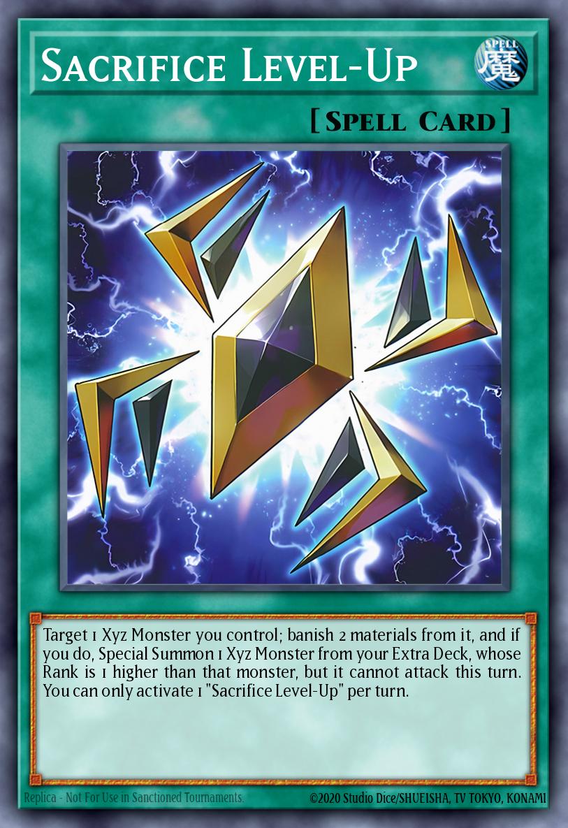 Sacrifice Level-Up BLTR-EN034 – Battles of Legend: Terminal Revenge