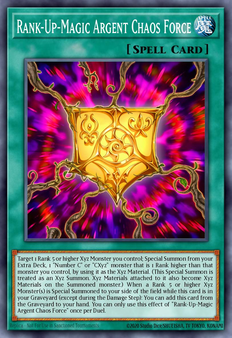Rank-Up-Magic Argent Chaos Force BROL-EN091 – Brothers of Legend
