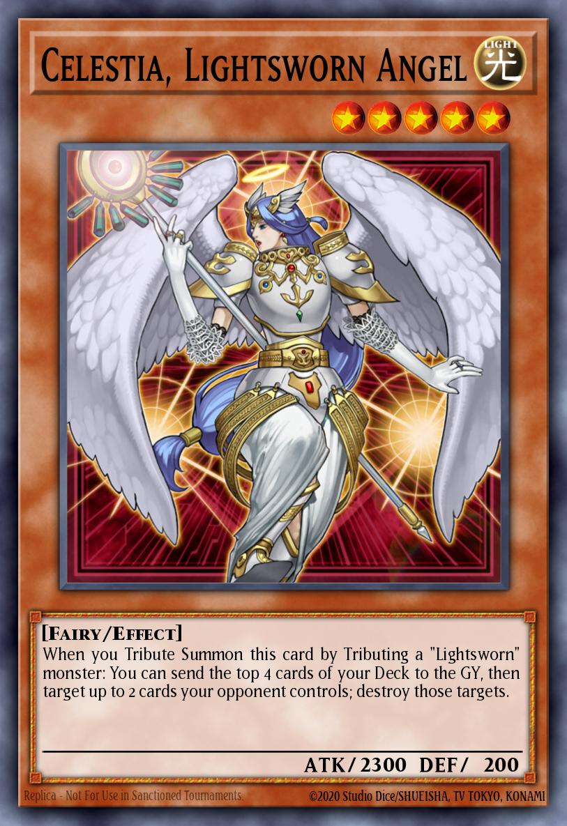 Celestia, Lightsworn Angel BLLR-EN040 – Battles of Legend: Light's Revenge