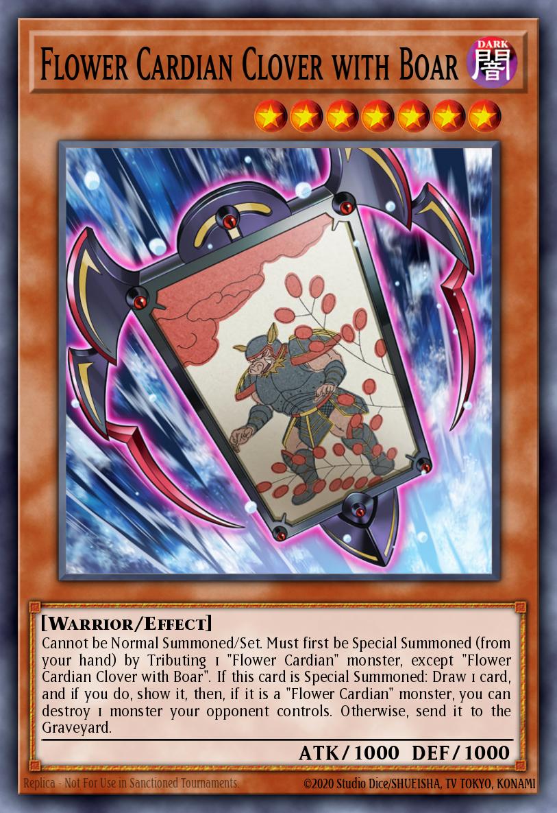 Flower Cardian Clover with Boar INOV-EN012 – Invasion: Vengeance