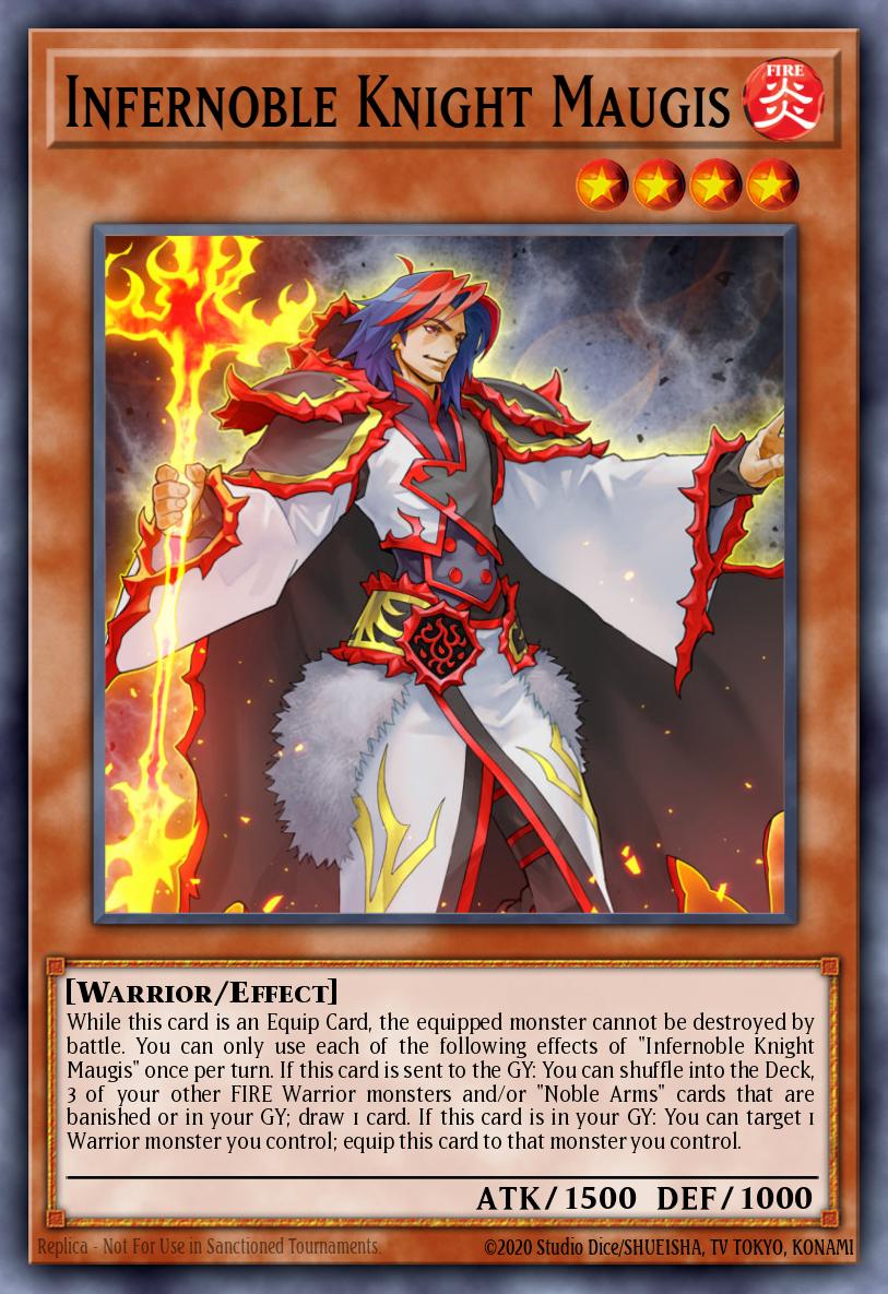 Infernoble Knight Maugis ROTD-EN015 – Rise of the Duelist