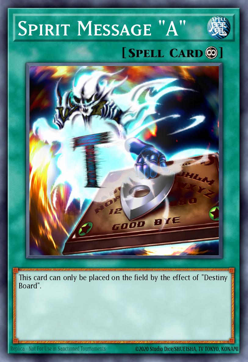 Spirit Message "A" DPRP-EN044 – Duelist Pack: Rivals of the Pharaoh