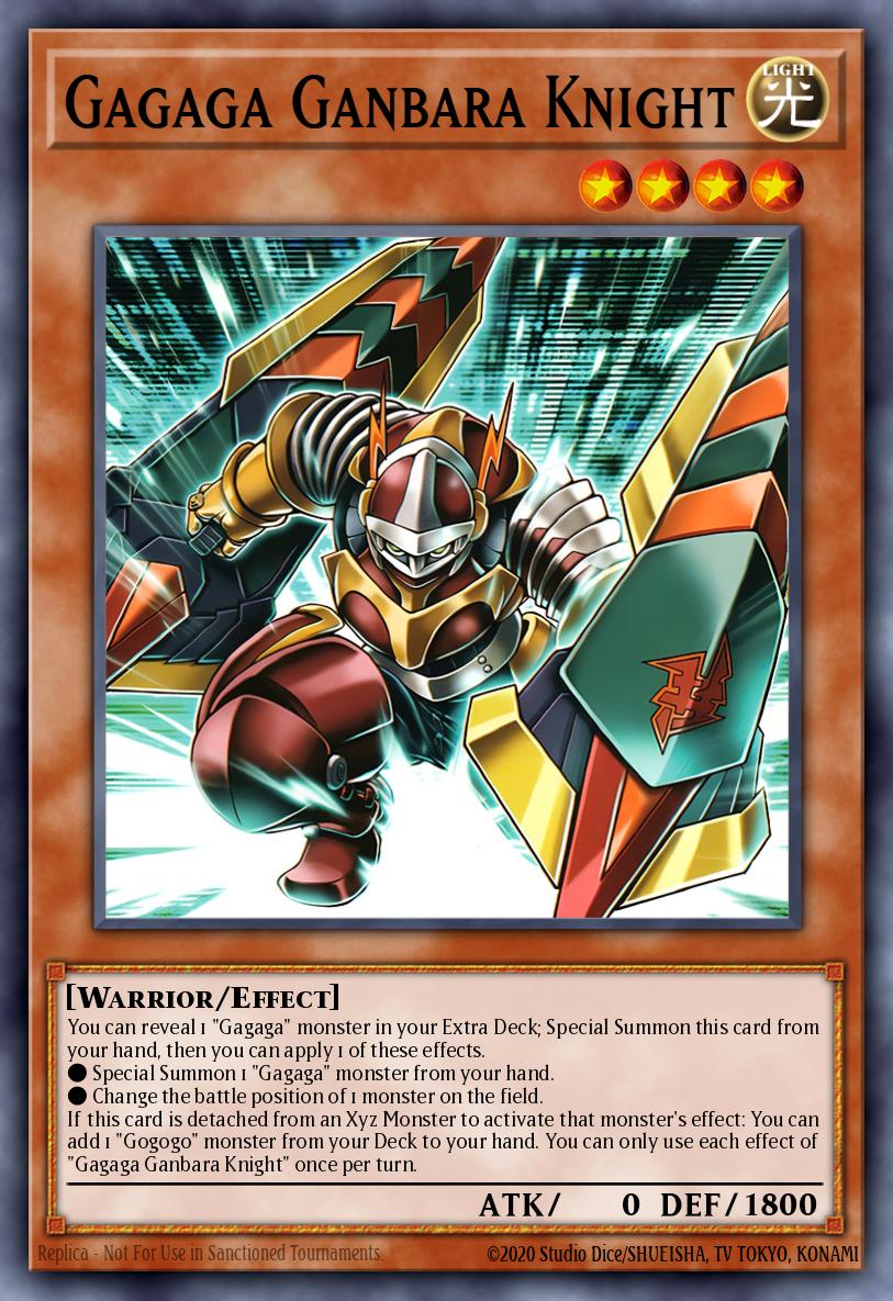 Gagaga Ganbara Knight DUAD-EN002 – Duelist's Advance