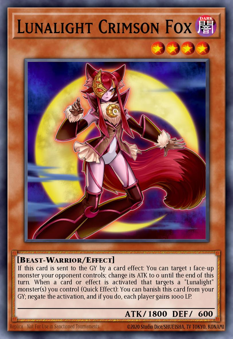 Lunalight Crimson Fox BLHR-EN067 – Battles of Legend: Hero's Revenge