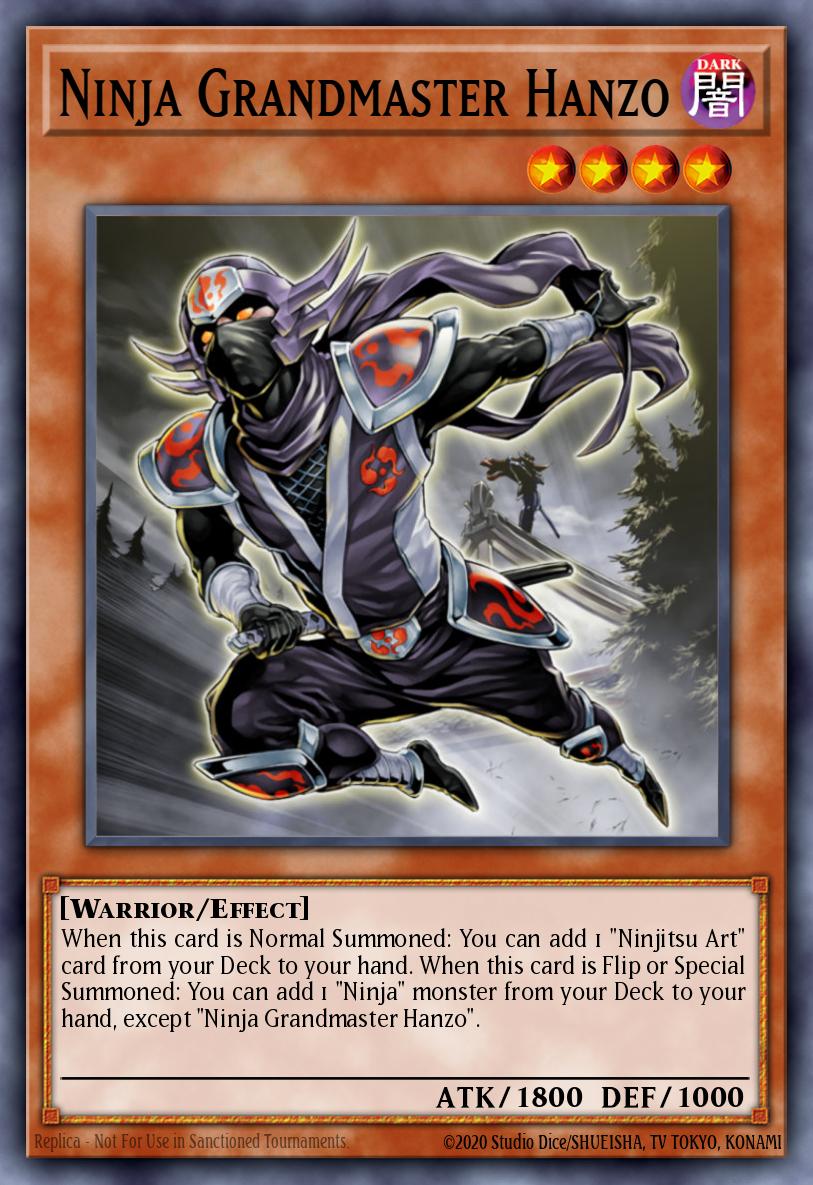 Ninja Grandmaster Hanzo RA04-EN173 – Quarter Century Stampede