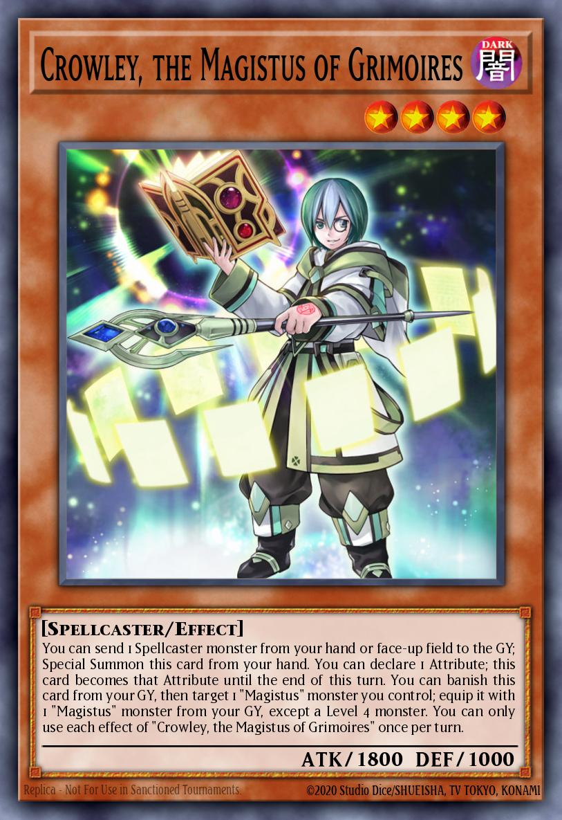 Crowley, the Magistus of Grimoires OP27-EN019 – OTS Tournament Pack 27