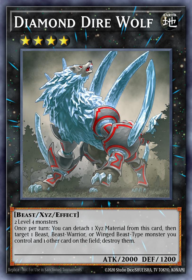 Diamond Dire Wolf CT10-EN012 – 2013 Collectible Tins Wave 2