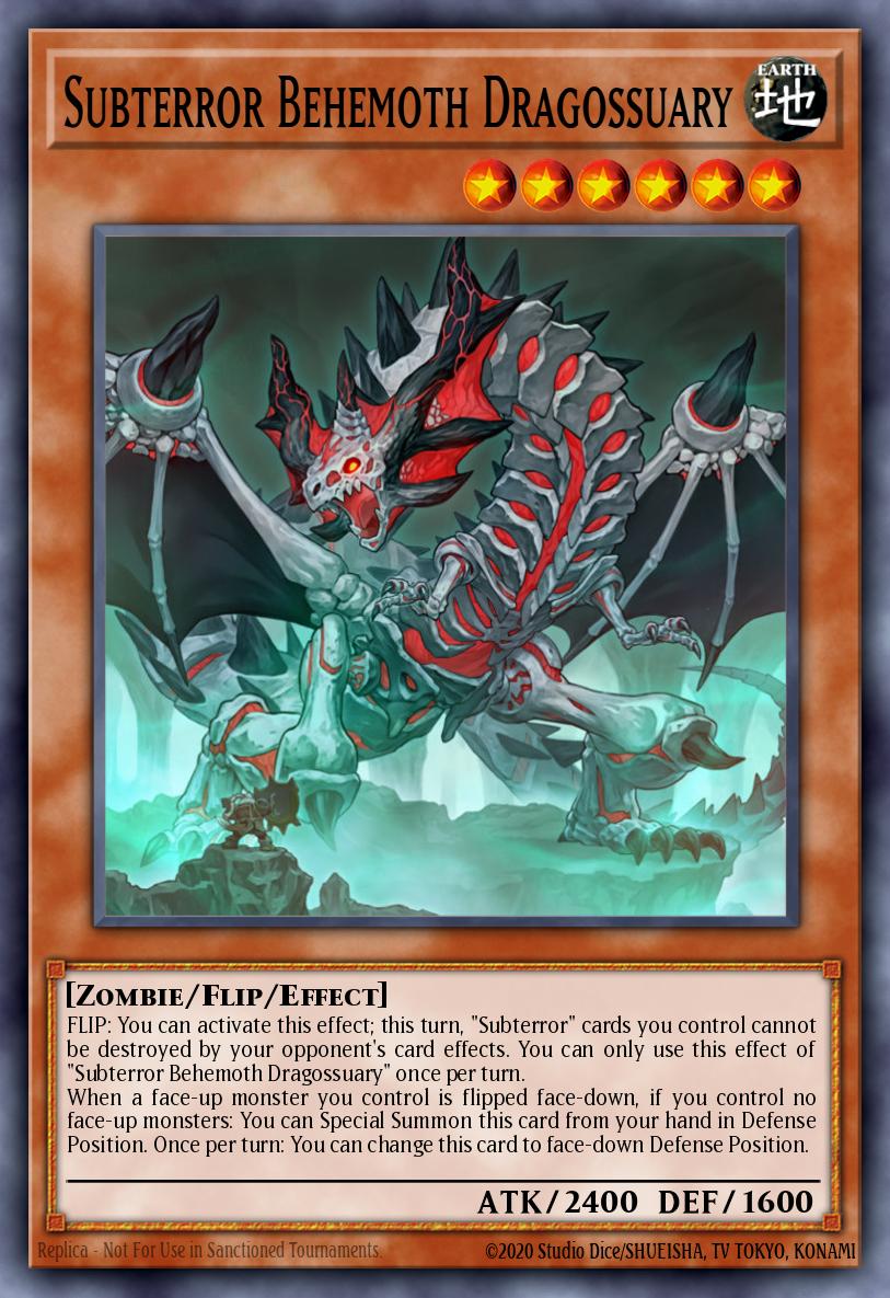 Subterror Behemoth Dragossuary RATE-EN083 – Raging Tempest