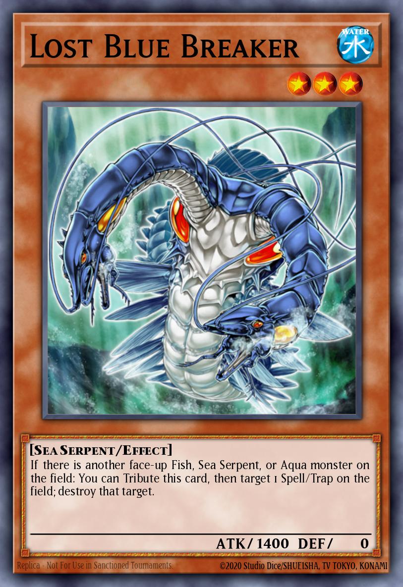 Lost Blue Breaker SDRE-EN007 – Realm of the Sea Emperor Structure Deck