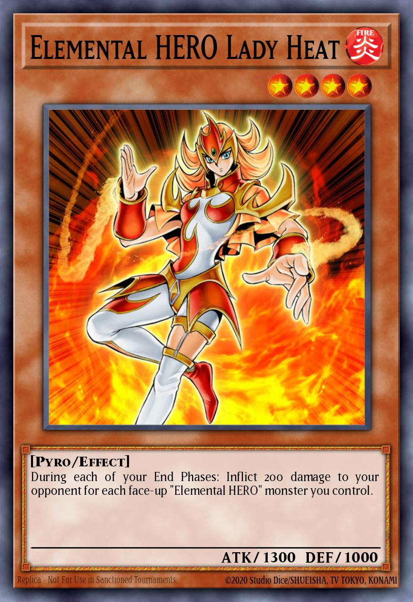 Elemental HERO Lady Heat LCGX-EN038 – Legendary Collection 2: The Duel Academy Years Mega Pack