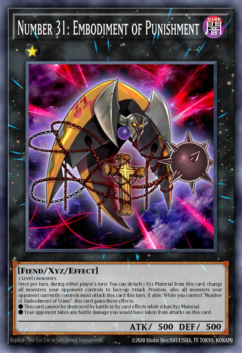 Number 31: Embodiment of Punishment PGLD-EN024 – Premium Gold