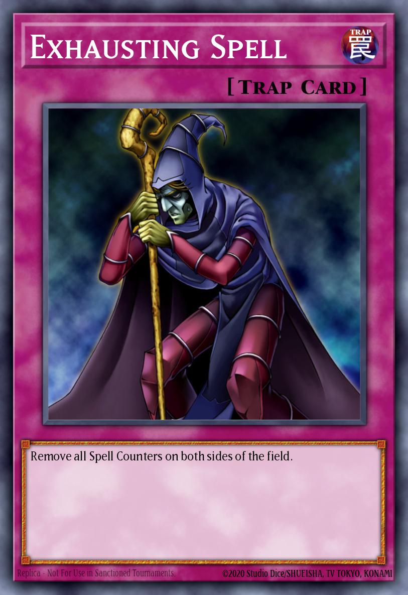 Exhausting Spell SBC1-ENI21 – Speed Duel: Streets of Battle City