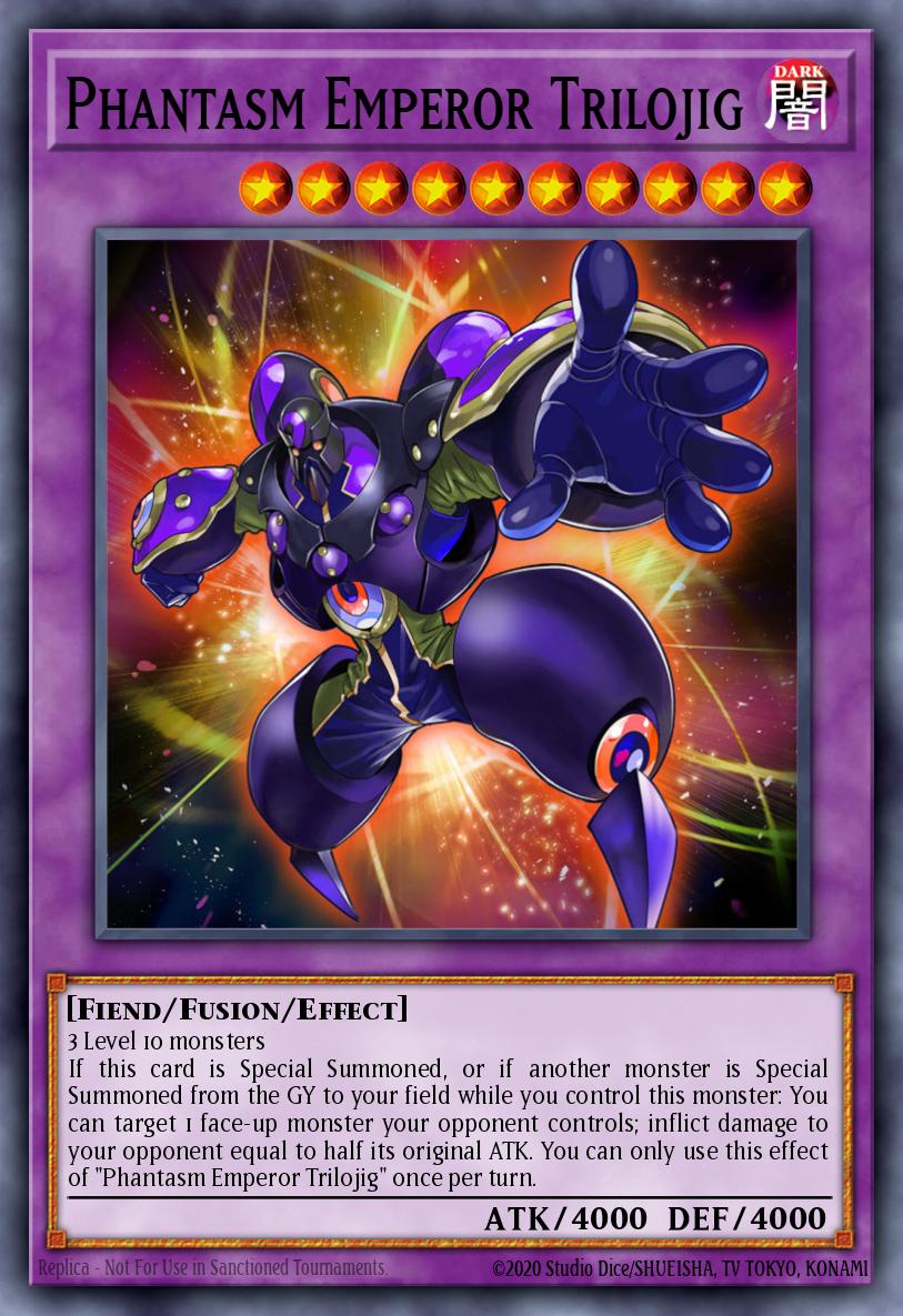 Phantasm Emperor Trilojig SDSA-EN041 – Structure Deck: Sacred Beasts