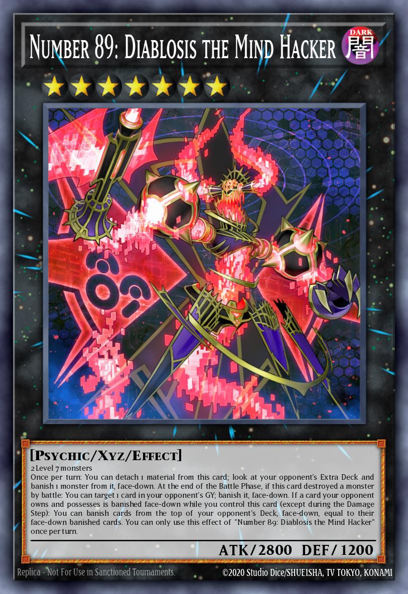 Number 89: Diablosis the Mind Hacker YCSW-EN010 – Yu-Gi-Oh! Championship Series 2017 prize card