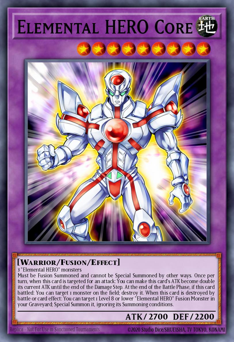 Elemental HERO Core JUMP-EN071 – Weekly Shonen Jump February 2015 membership promotional card