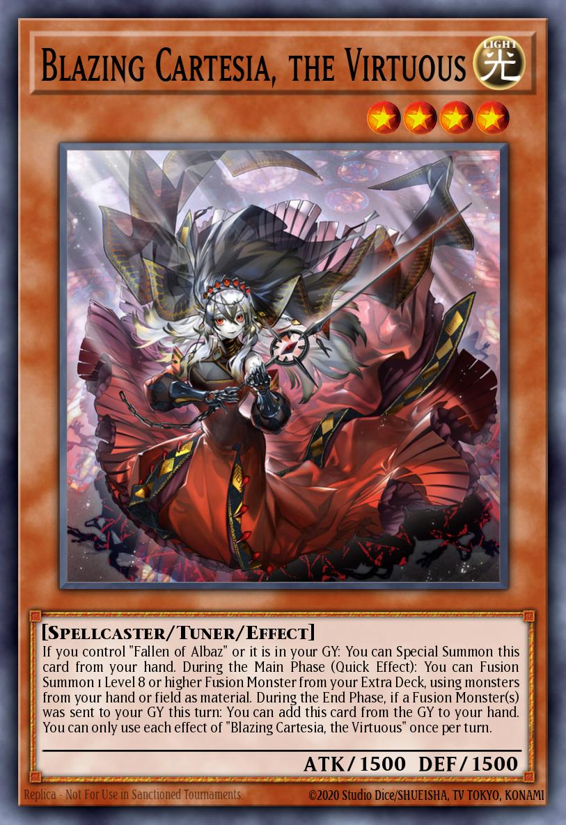 Blazing Cartesia, the Virtuous RA04-EN041 – Quarter Century Stampede