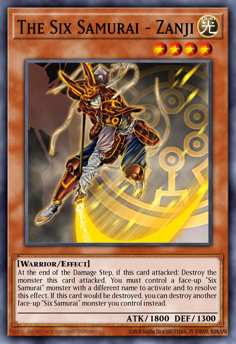 The Six Samurai - Zanji HL05-EN005 – Hobby League 5 participation card E