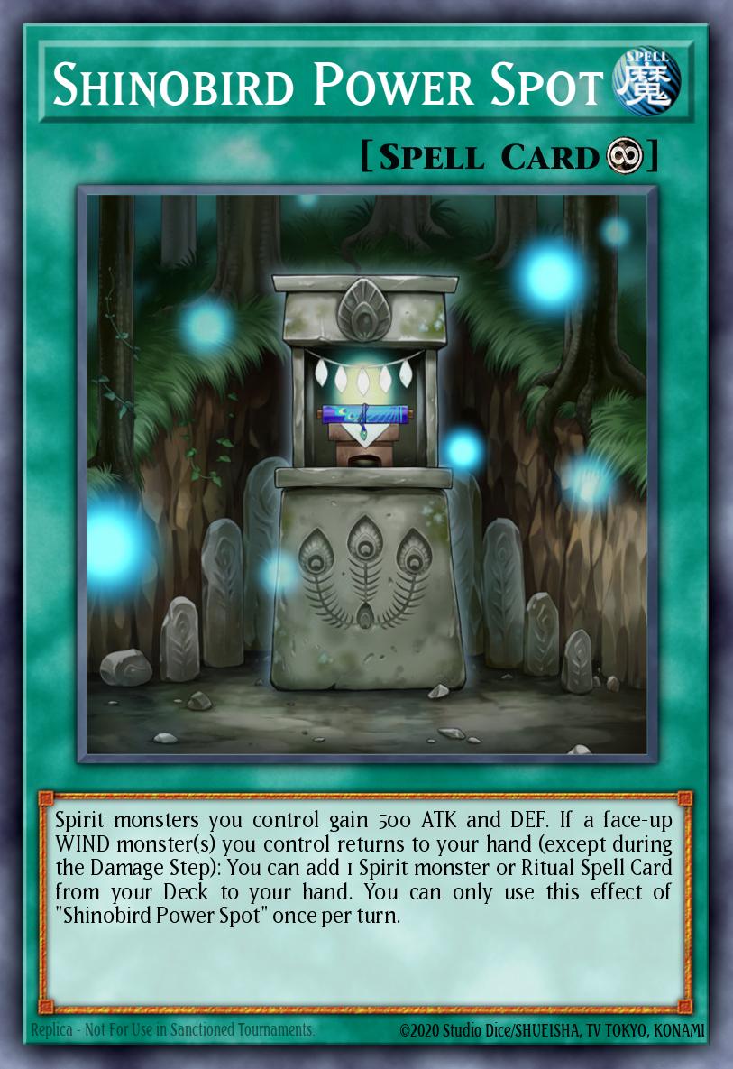 Shinobird Power Spot RATE-EN061 – Raging Tempest