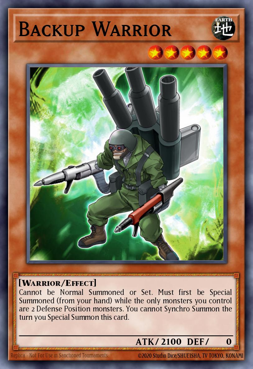 Backup Warrior BP01-EN159 – Battle Pack: Epic Dawn