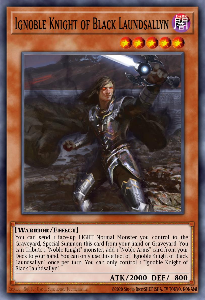 Ignoble Knight of Black Laundsallyn ABYR-EN000 – Abyss Rising
