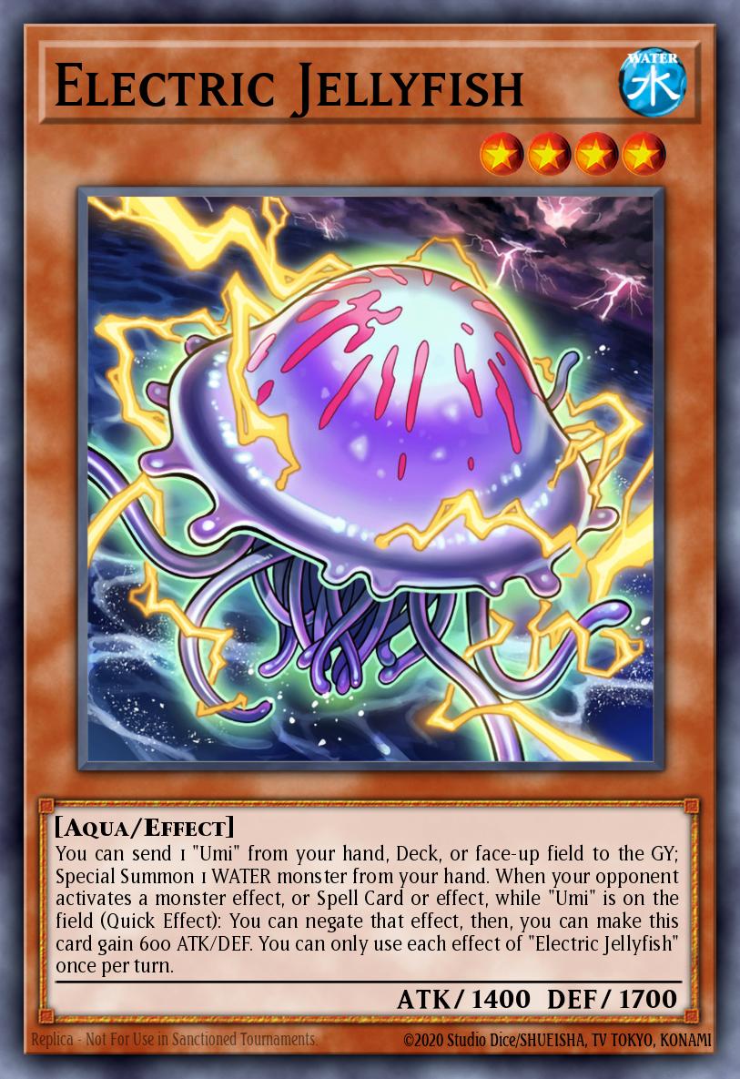 Electric Jellyfish LED9-EN019 – Legendary Duelists: Duels From the Deep