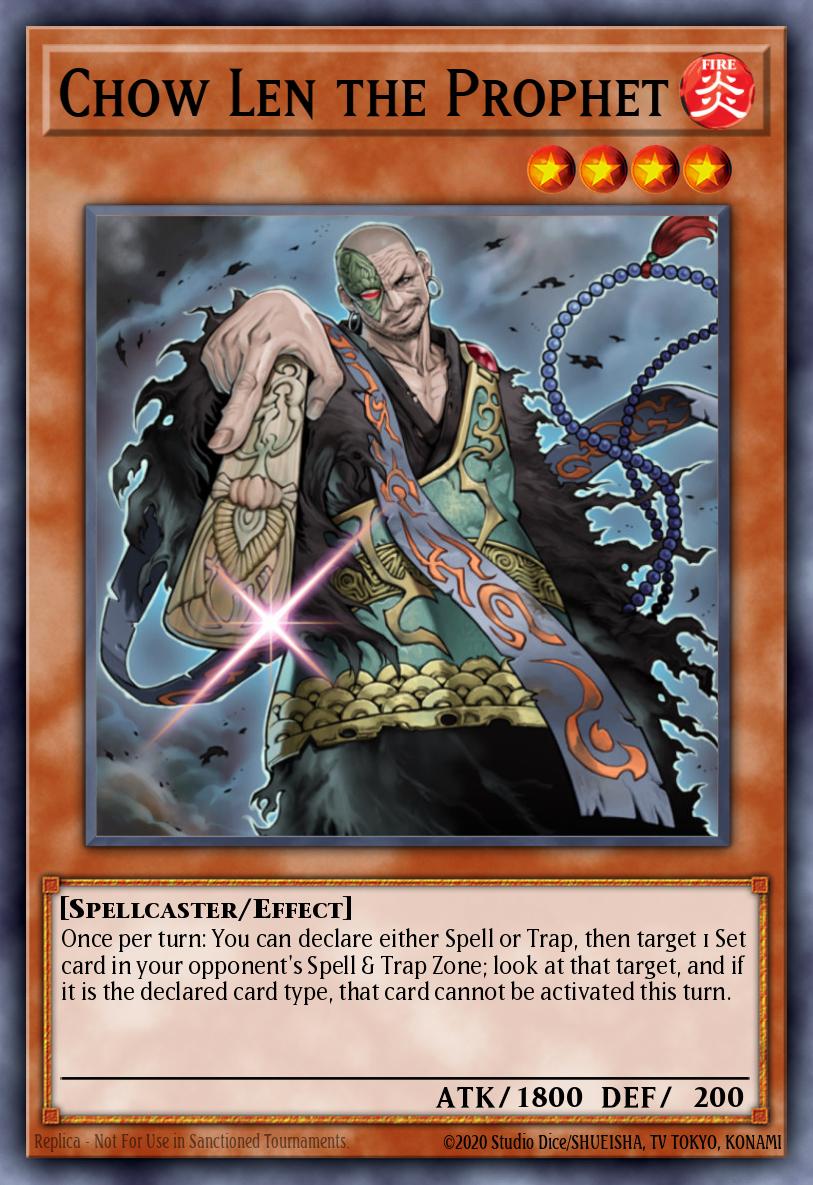 Chow Len the Prophet SBC1-ENG03 – Speed Duel: Streets of Battle City