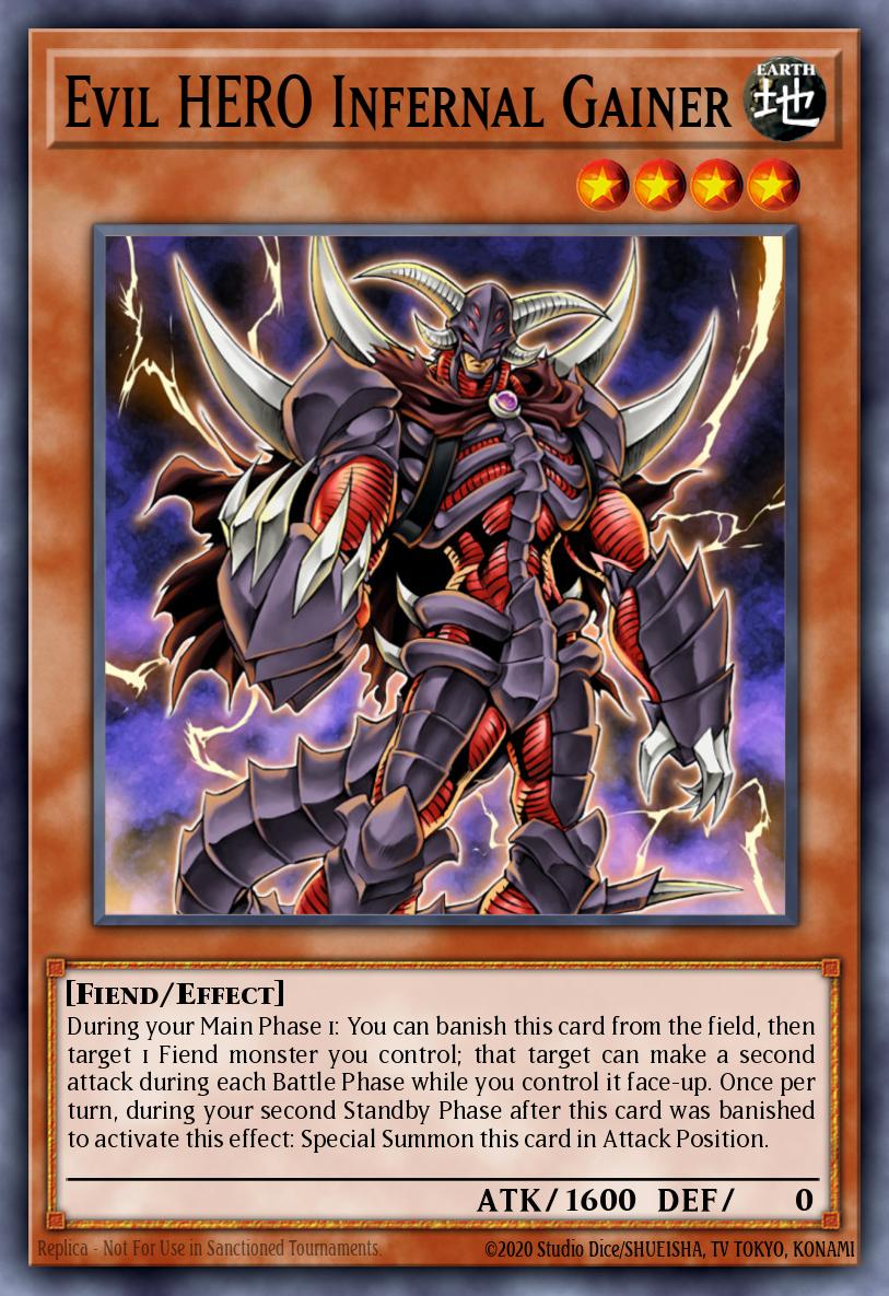 Evil HERO Infernal Gainer LCGX-EN030 – Legendary Collection 2: The Duel Academy Years Mega Pack