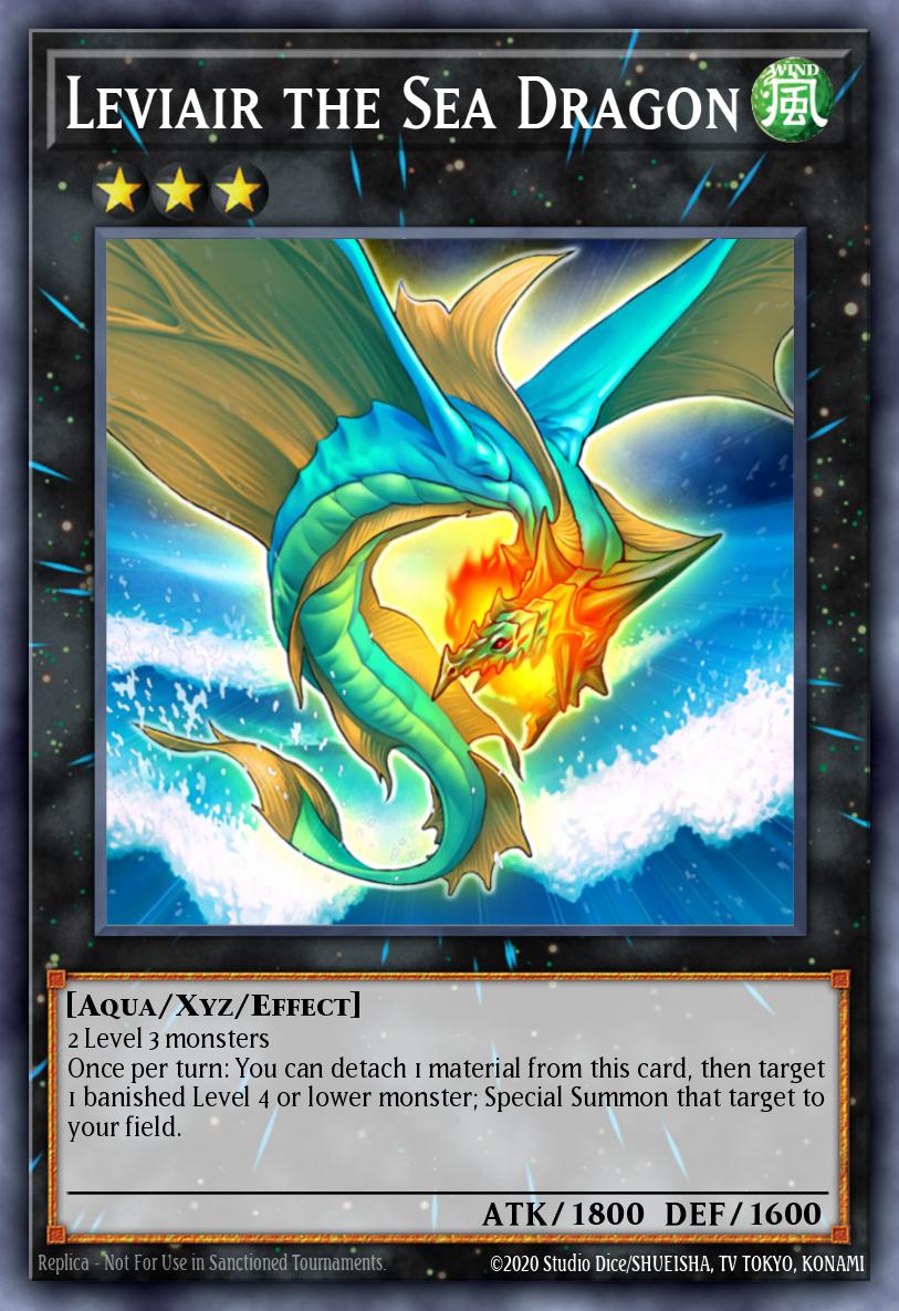 Leviair the Sea Dragon RA04-EN155 – Quarter Century Stampede