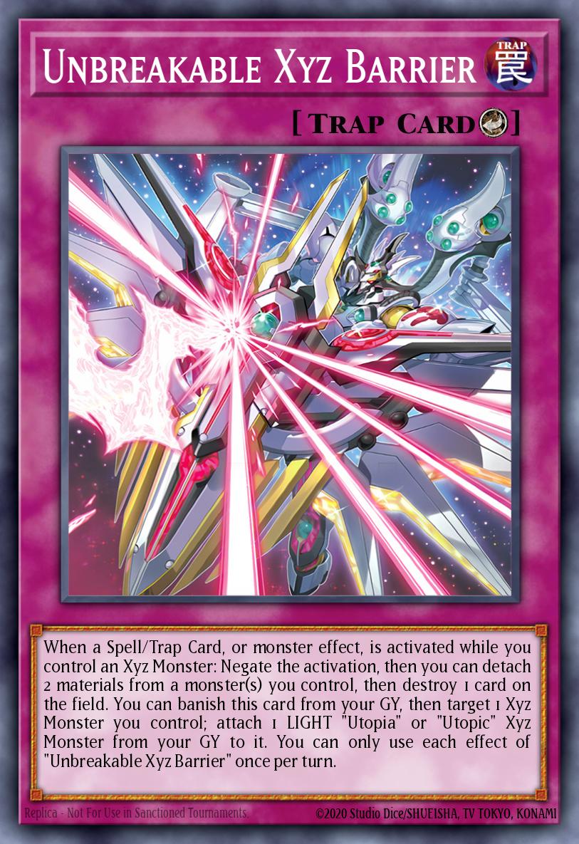 Unbreakable Xyz Barrier BLGG-EN135 – Battles of Legend: Glorious Gallery