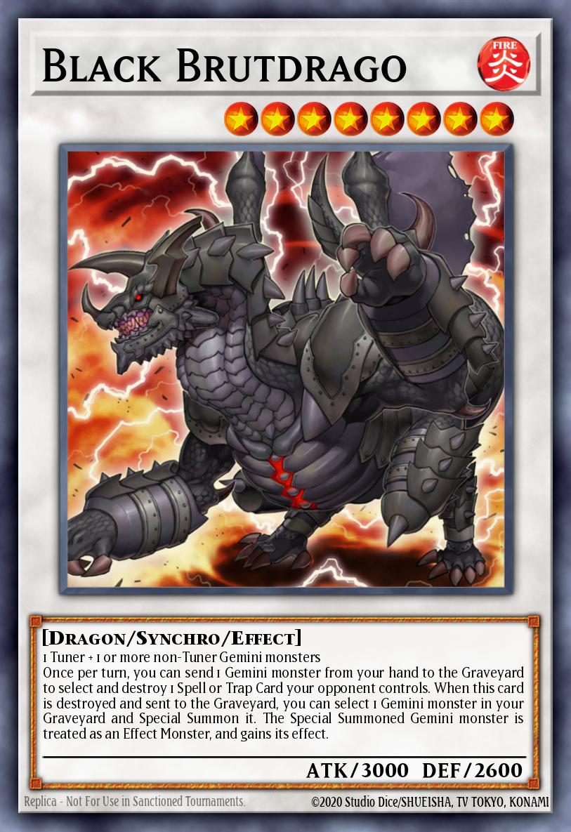 Black Brutdrago BLGG-EN089 – Battles of Legend: Glorious Gallery