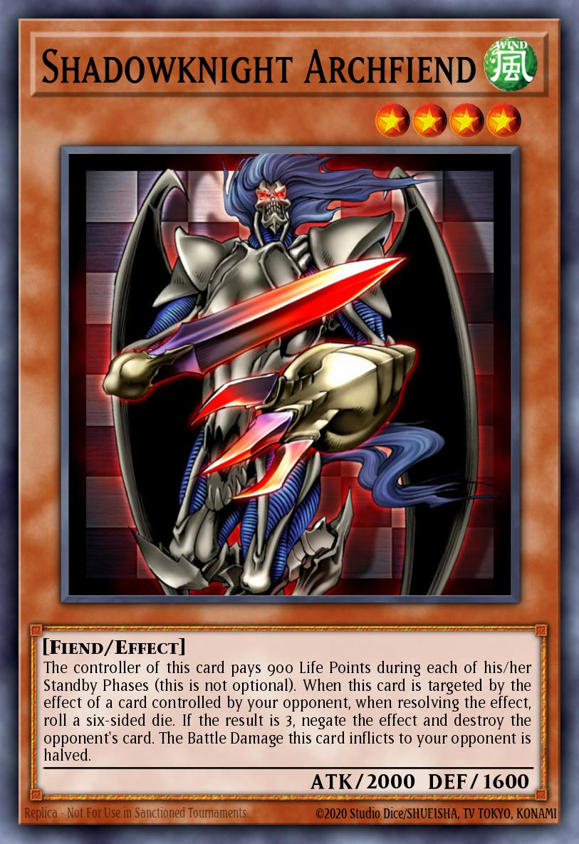 Shadowknight Archfiend SGX3-ENE06 – Speed Duel GX: Duelists of Shadows