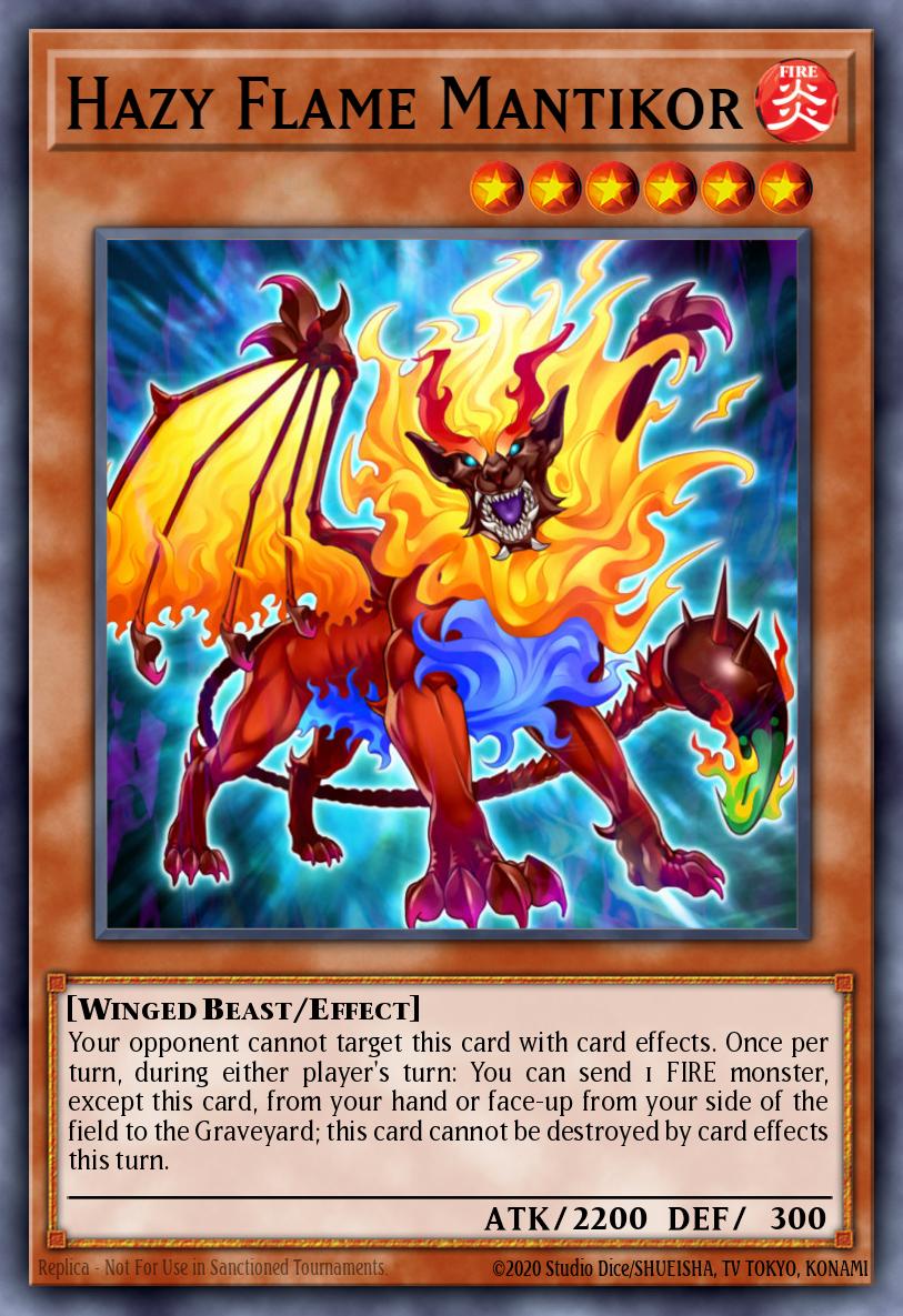 Hazy Flame Mantikor CBLZ-EN082 – Cosmo Blazer