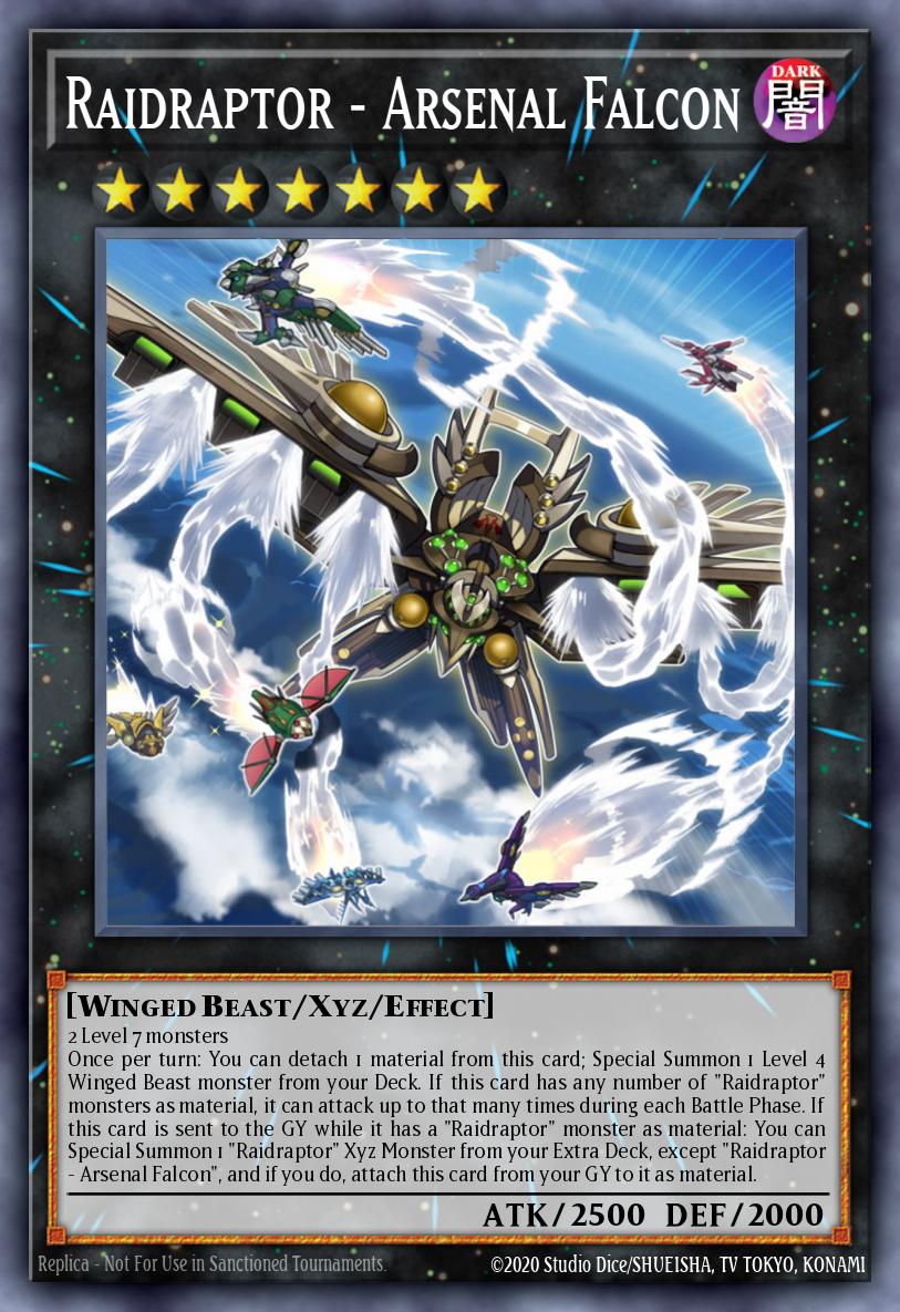 Raidraptor - Arsenal Falcon ROTD-EN094 – Rise of the Duelist