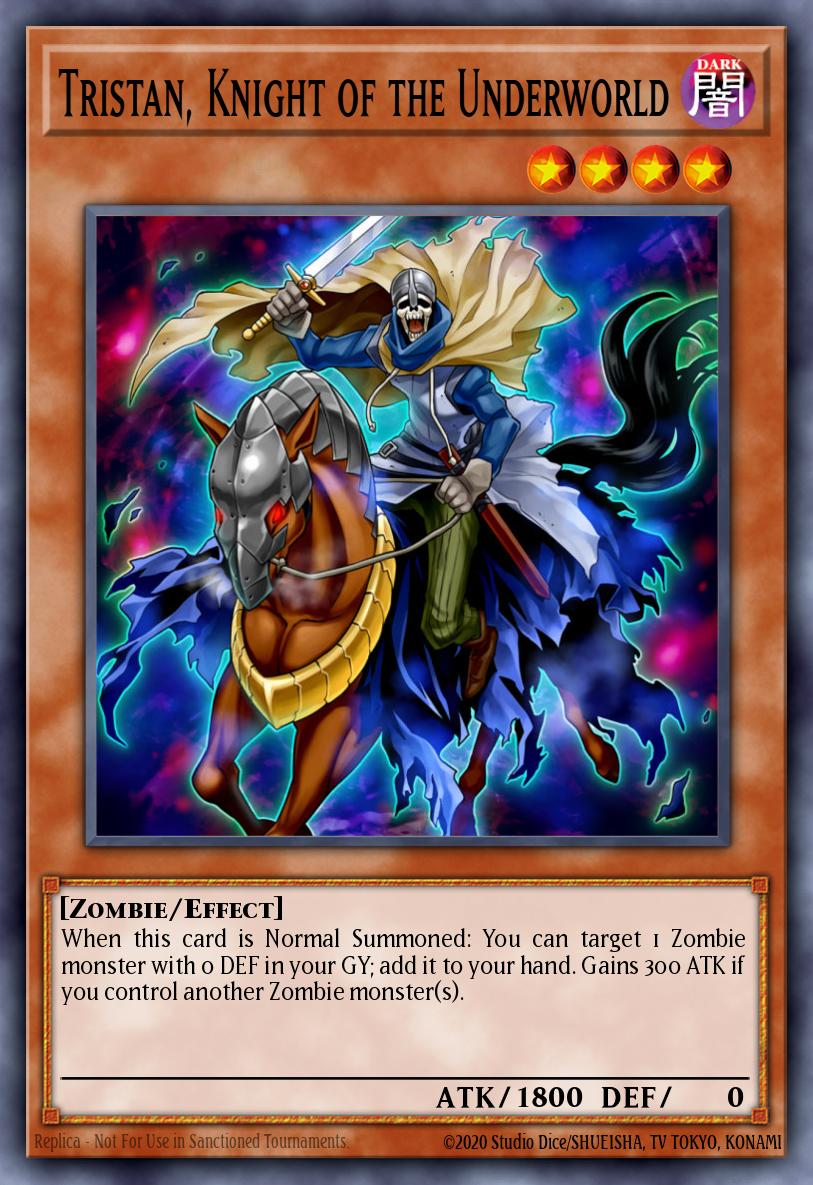 Tristan, Knight of the Underworld SR07-EN011 – Structure Deck: Zombie Horde