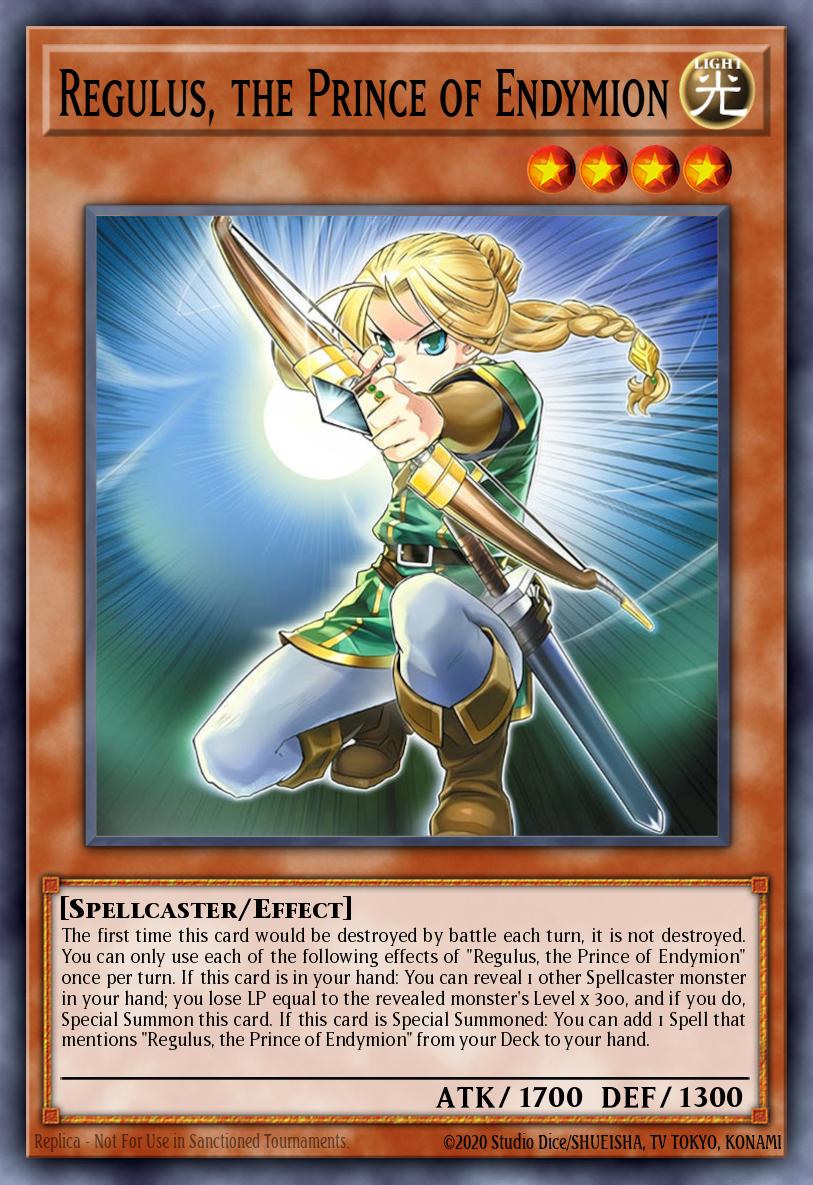 Regulus, the Prince of Endymion BLGG-EN050 – Battles of Legend: Glorious Gallery