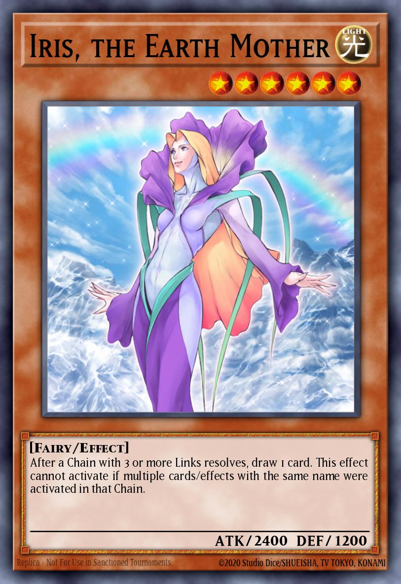Iris, the Earth Mother CDIP-EN025 – Cyberdark Impact